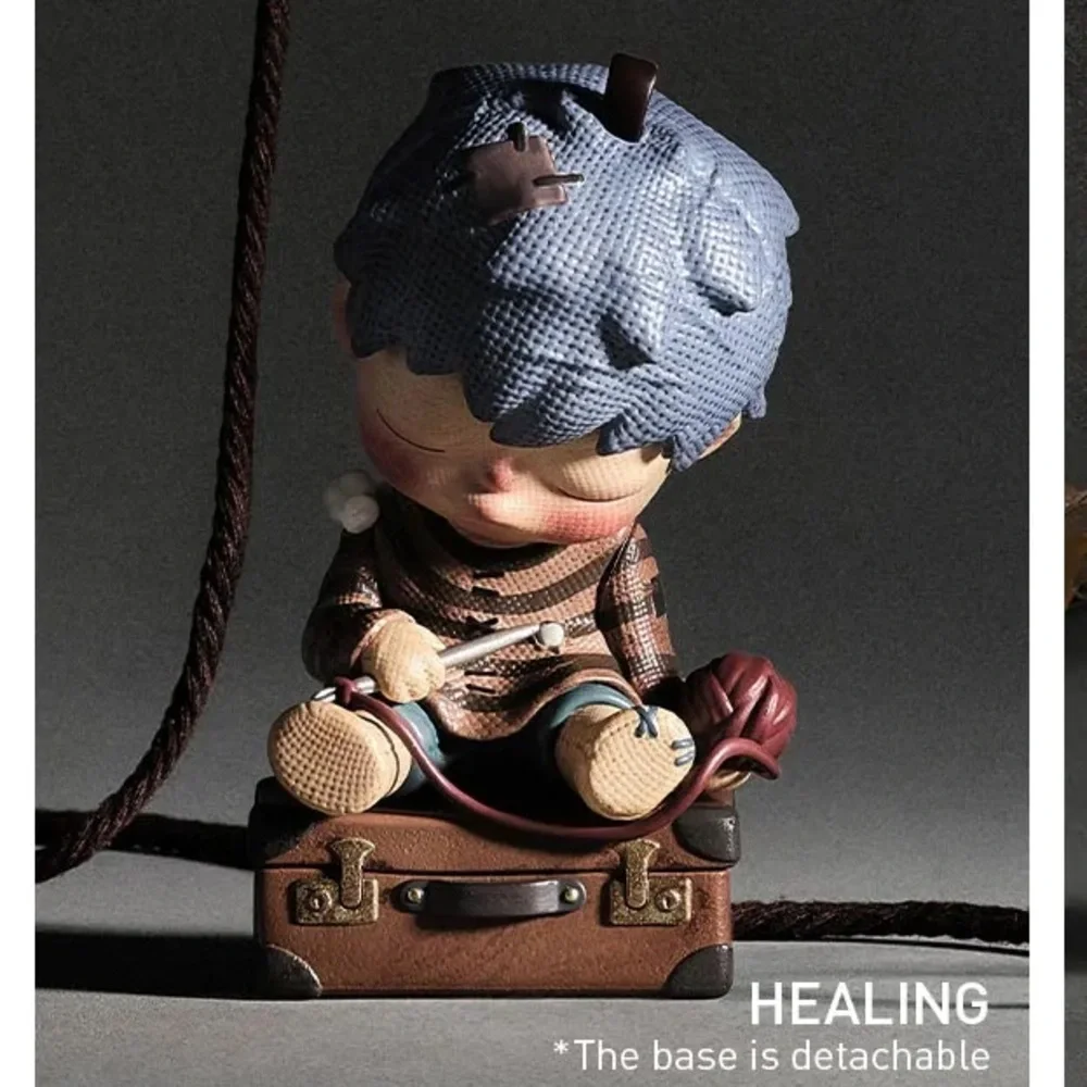 Hirono x Reshape Series Figurine Healing Wounds on a Suitcase - Sealed Box